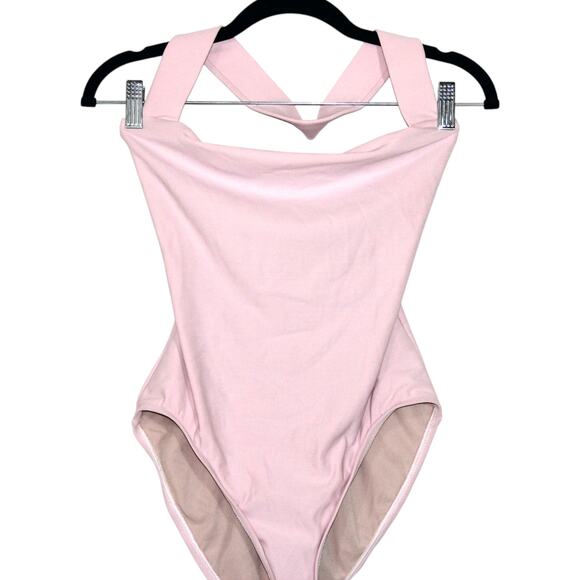 Calvin Klein Light Pink Halter Swimsuit One piece - Picture 2 of 4